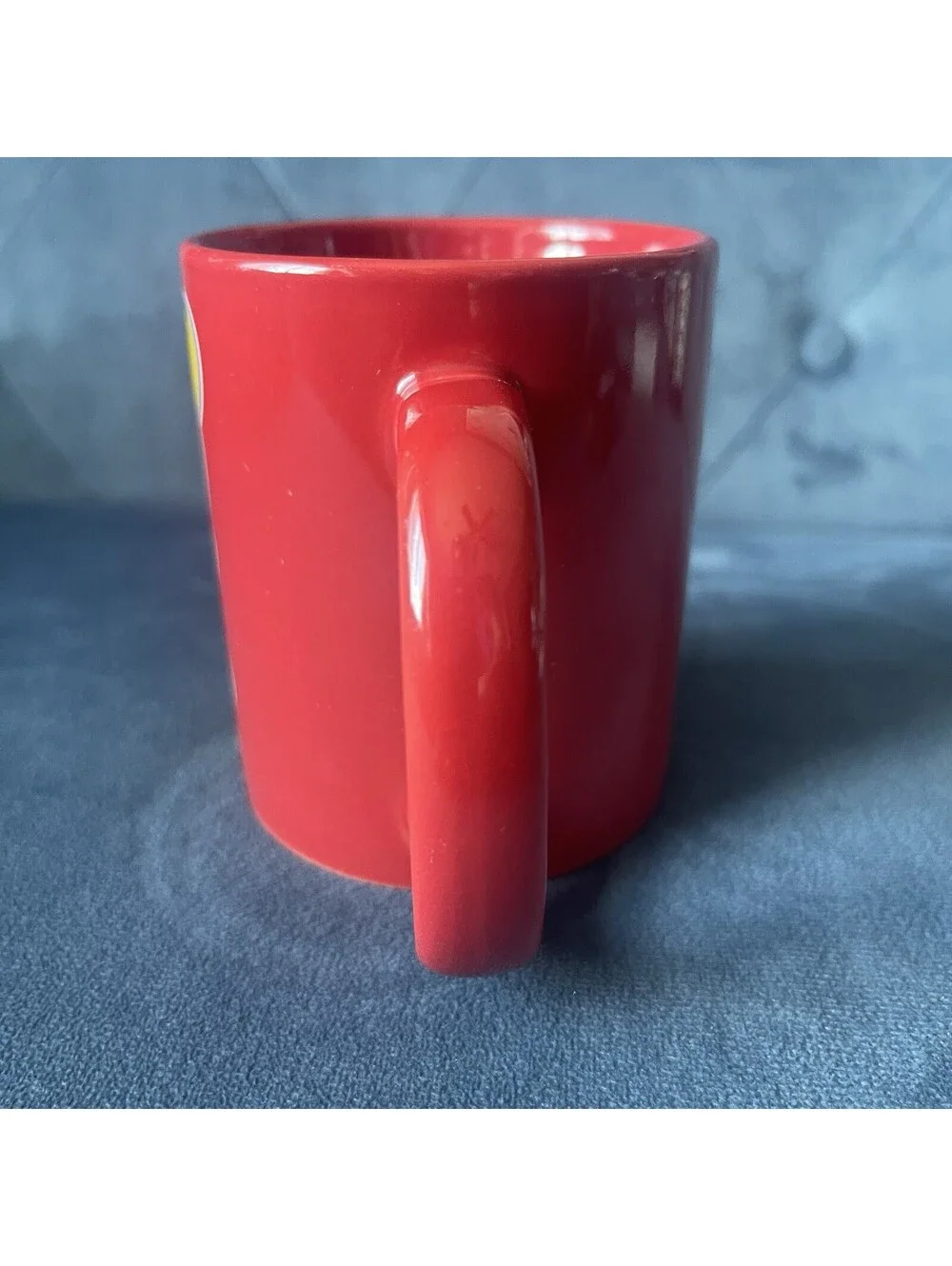 HARIBO Coffee Mug Gummy Gold Bear Red Yellow Novelty Baren Starker RARE PROMO